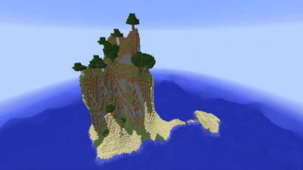 Leg-break Island Minecraft Seed
